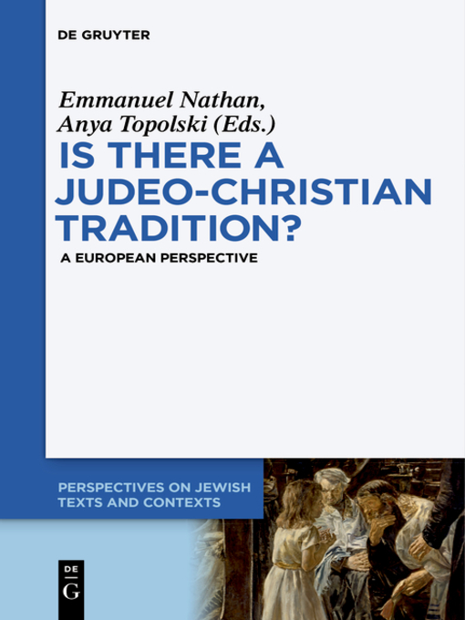 Title details for Is there a Judeo-Christian Tradition? by Emmanuel Nathan - Available